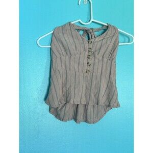 american eagle outfitters Pink‎ Striped Halter Sexy Top Small